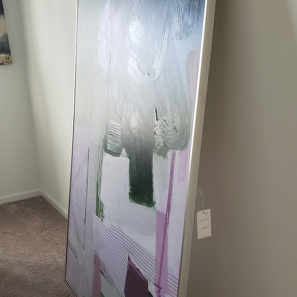 Framed canvas picture